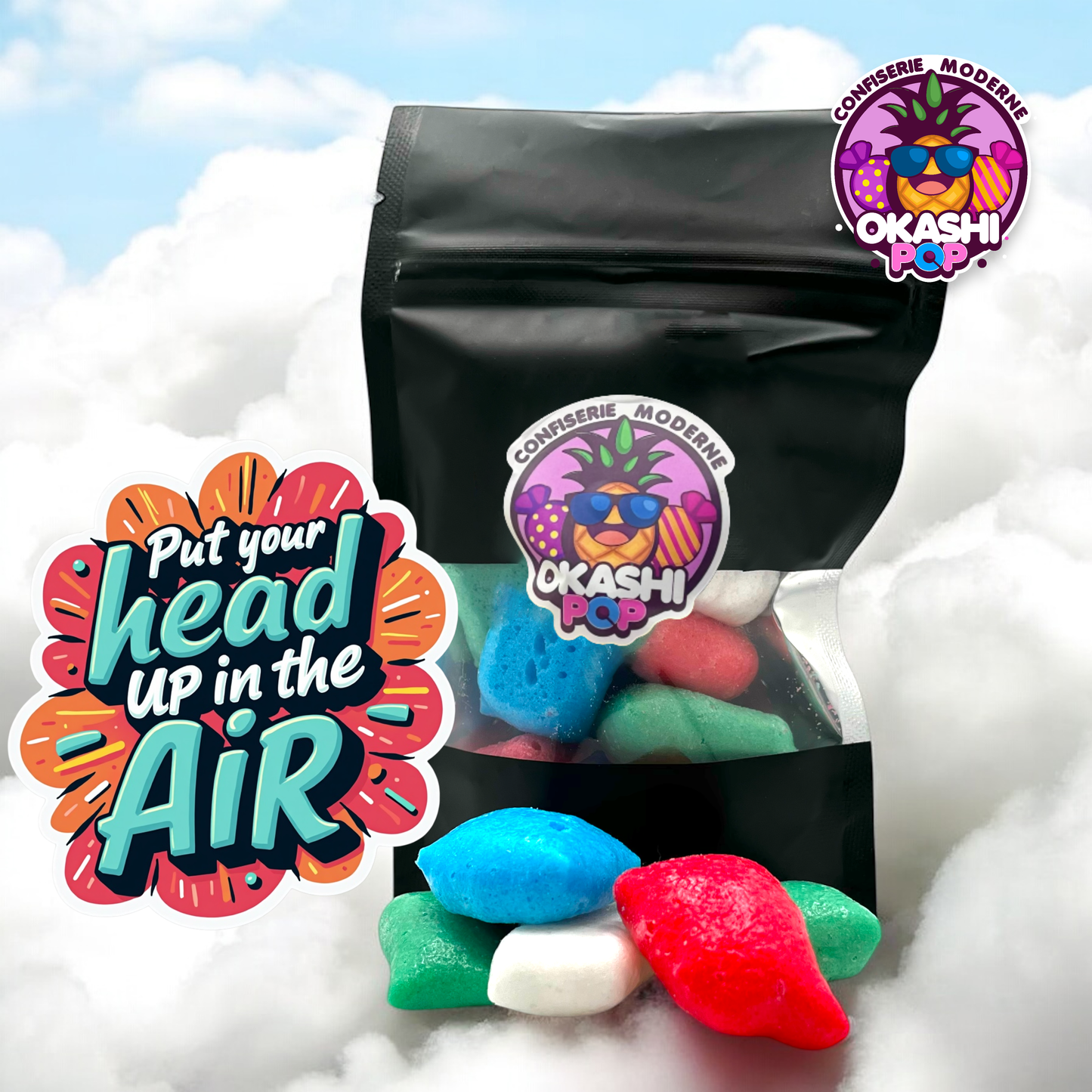 🎵Put your head up in the air🎵