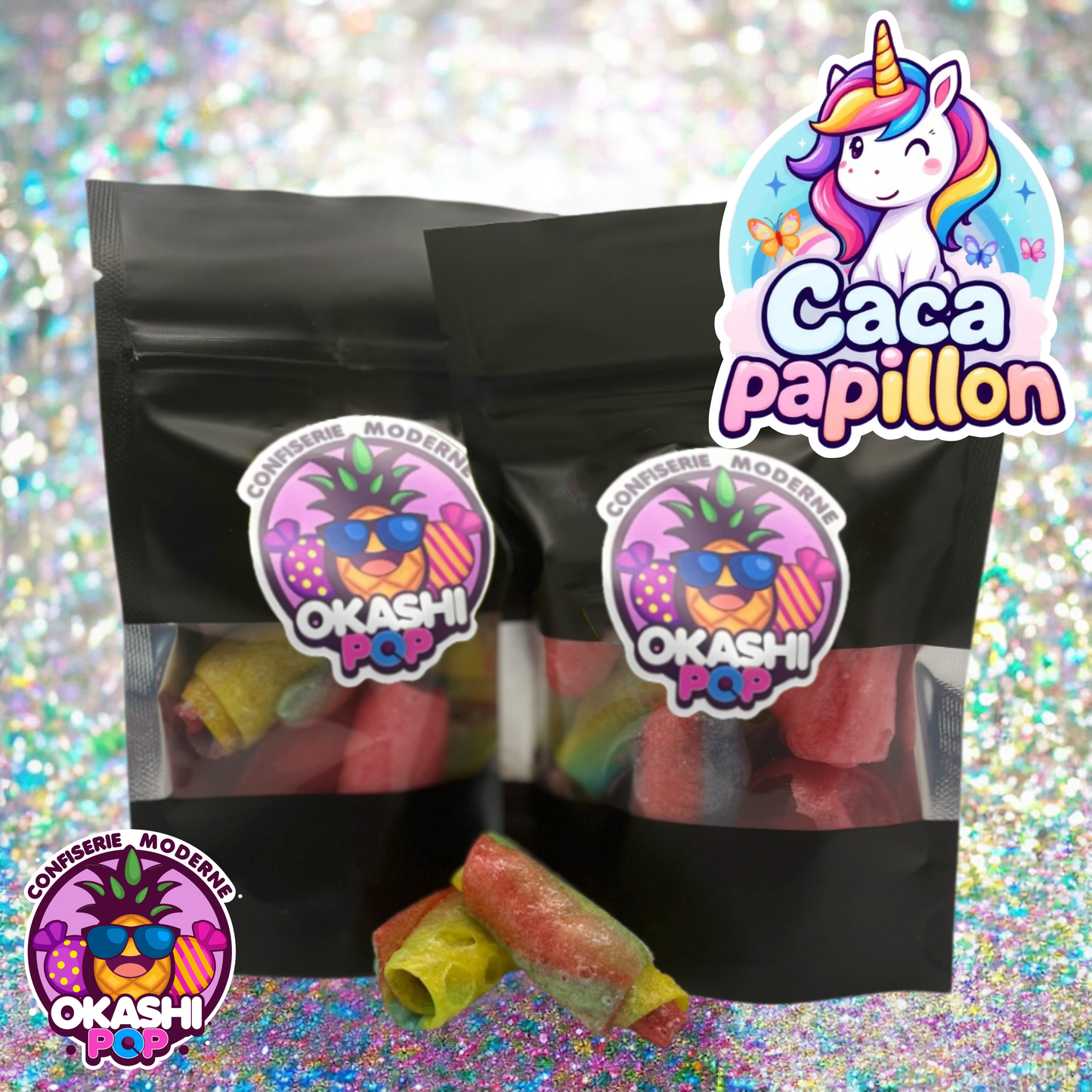 Cacas papillons