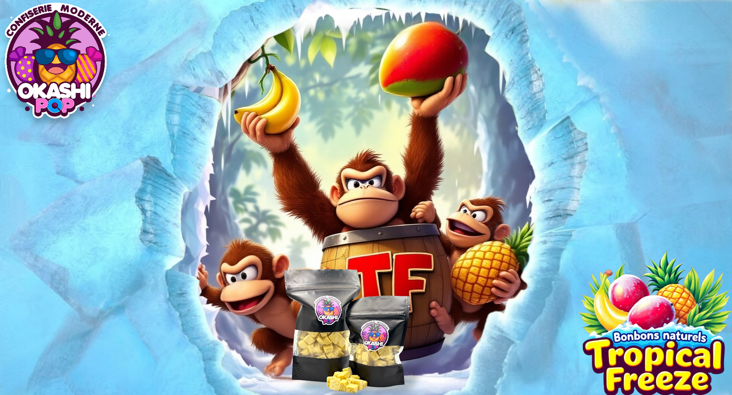 Bonbons naturels Tropical Freeze