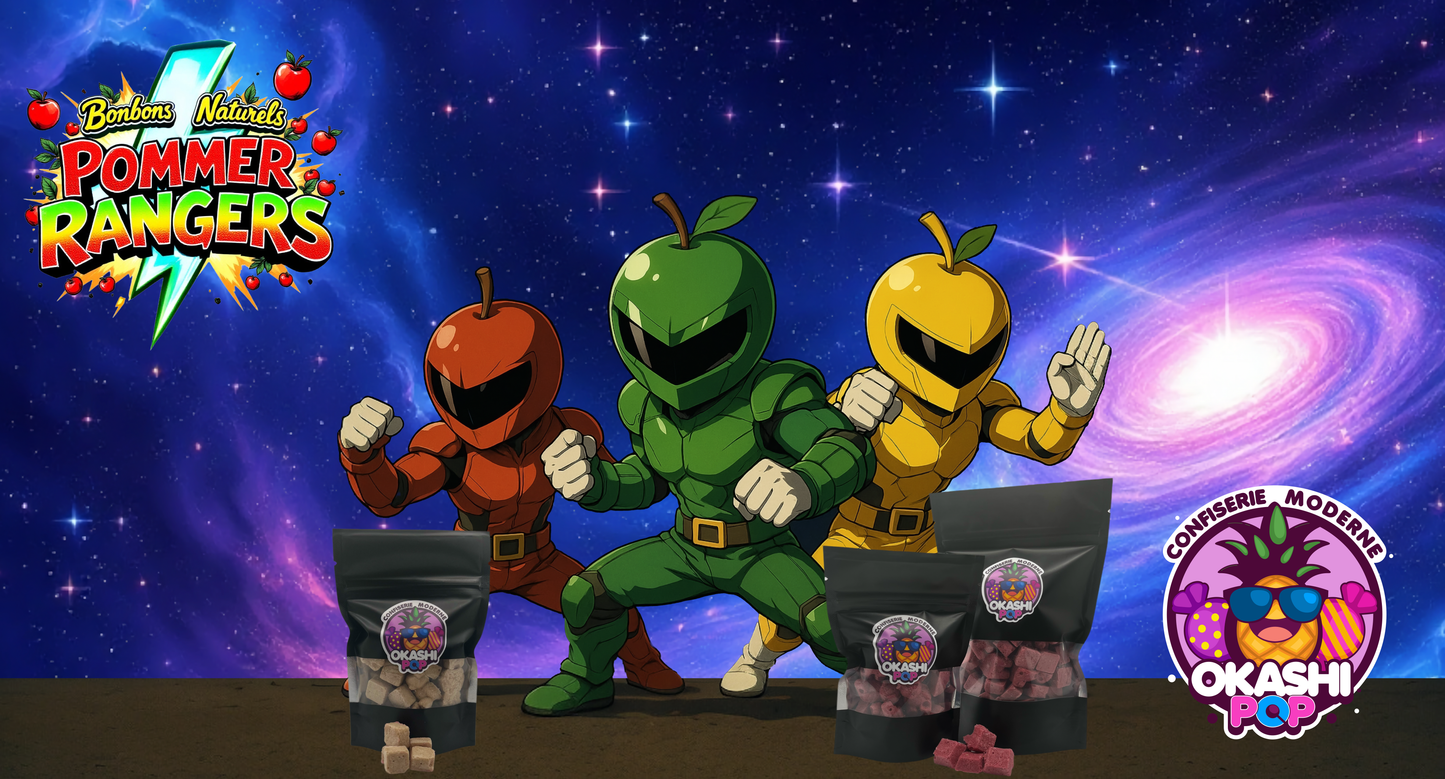 Bonbons naturels Pommer Rangers!